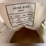 ANINE BING  Sport Women’s Dina White/Off-White Lace Up Leather‎ Sneakers Size 9 Photo 8