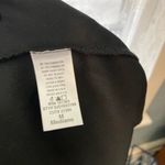 Solemio Black lace short sleeve blouse with button back  M Photo 3