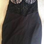 A'Gaci Lace Bust Black Dress Photo 0