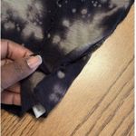 Urban Outfitters VINTAGE 90s BDG Katie Seamed  Baby Black Multi Tee Shirt Sz M Boxy Distressed Photo 5