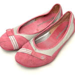 Champion  Skimmer Ballet Flat Shoes Pink Leather 8 Photo 0