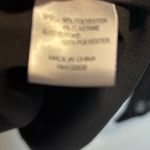 Camila Coelho  Black Satin & Sheer Button Down Shirt - size XL Photo 6