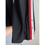 Calvin Klein Women's Size 12 Black Gold Button Striped Casual Dress Pants Office Photo 9