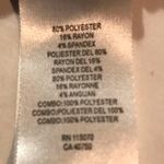 Nina Leonard Black and White Striped Dress with Crocheted Hem Size M Photo 10