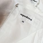 superdown Penelope Fringe Skirt in Ivory Photo 9