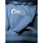 Zyia  Active Ankle Zip Jogger Pants Pull On Drawstring Navy Athleisure Women's S Photo 2