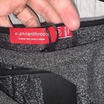 n:philanthropy Womens Size M  Delia Black Silver Metallic Top NWT Photo 2