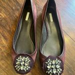 Vera Wang  Crystalized Medallion Flats Photo 1