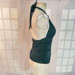 Athleta  aqualuxe ruched opal tankini size small Photo 4