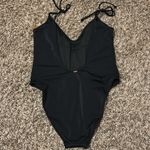 PINK - Victoria's Secret NWT PINK Victoria’s Secret One Piece Swimsuit Medium Black Photo 1