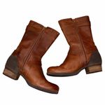 Merrell  Oak Brown Leather Shiloh Peak Harness Boots size 8.5 Photo 5