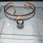 BCBGeneration  Heart Dangle Charm Cuff Photo 1