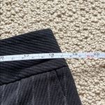 Apostrophe Black and Gray Pinstripe Pencil Skirt Photo 5