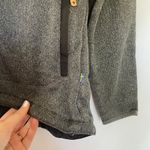 Fjallraven Ovik gray full zip fleece jacket women's XS hooded pockets comfort Photo 4