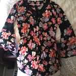 Forever 21 Bell Sleeve Floral Romper Photo 0