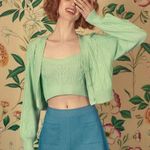 BCBGeneration  Mint Green iCarly Cardigan Photo 11