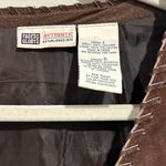 Faded Glory Vintage suede leather Brown Women's Bohemian Jacket Photo 3