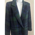 JOA Los Angeles Plaid Flannel Pea Coat, Sz XS Photo 2