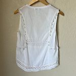 Pam & Gela White Pom Pom Tank Photo 7