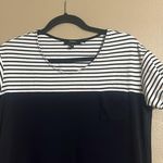 Theory TShirt Dress Sz S Casual Stripe Short Sleeves
Round Neck 100% Pima Cotton Photo 2