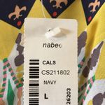 Cals New  Printed Racer Back Maxi Dress Navy Photo 4