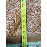 Zoe & Liv  Warm and Cozy Teddy Small Sherpa Sweater Embroidered Patch Photo 6