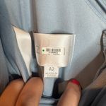 Azazie  Aja Dress in Dusty Blue Photo 4