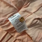 Lulus My Darling Love Peach Three-Quarter
Sleeve Handkerchief Midi Dress Size S Photo 4
