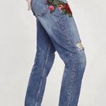ZARA  Basic Dept. Rose Denim Relaxed Women’s Jeans; size 32 Photo 1
