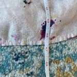 Bellambra Linen Midi Dress Light Pink Smocked waist Tie Back sleeveless Size S Photo 8