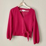 Madewell Texture & Thread by Wrap Top Photo 1