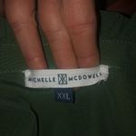 Michelle McDowell Waylon vineyard Polyester Spandex Blend Dress Sz XXL NWOT Green Photo 2