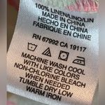 Sigrid Olsen So Blue Floral Print Button Front Vintage Shirt size Large Photo 8