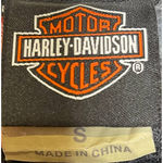 Harley‎ Davidson Full Zip Hooded Fleece Jacket Motorcycles Black Women Small Photo 1