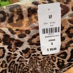 Emma & Sam Leopard Mock Neck Full bottom Bodysuit Photo 8