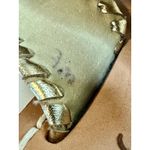 Jack Rogers Navajo Hamptons Thong Sandals Whipstitch Paisley Gold 7.5 or 7 RARE Photo 10