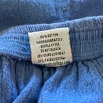 NWT Manta Del Lago Cropped Pants Size Small Blue Crochet Hem Boho Photo 3