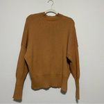 Anthropologie By Together Dark Tan Oversized Dolman Sleeve Sweater Photo 5