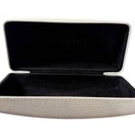 Versace White Leather Sunglasses Case Hard Shell Eyeglass Glasses Holder Photo 1