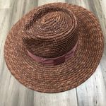 NEW Brixton Joanna Wheat Straw Fedora Hat Women's Brown Size XS 6 3/4 54CM Photo 2