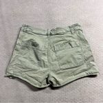 Madewell ⭐️  Light Sage Green Cotton Blend Cargo Shorts Size 24 EUC Photo 3