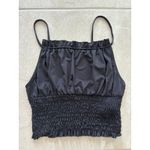 Urban Outfitters Crop Top Womens Small Black Beachy Boho Casual Party Festival Photo 2