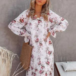 VICI  x FATE Exclusive Countryside Floral Tiered Maxi Dress with Slip‎ Size L NWT Photo 0