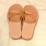 **Michael Kors Pink Transparent Slides – Size 10** Photo 3