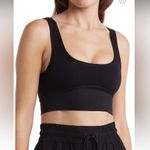 Free People Movement Free Throw Square Neck Bralette Black Size XS Photo 0