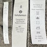 Lululemon Find Your Calm Wrap Cardigan Dark Olive Waterfall Open Front Size 6 Photo 11