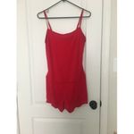 Balera Women's Romper Jumpsuit Shorts Dance 1 Piece Size XL Red Photo 1