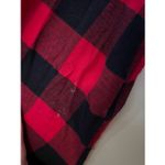 Columbia  Red And Black Plaid Hooded Flannel Top Woman’s Size 2X Flaws Photo 5