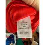 Lulus Red Mini Dress Tie Front Short Sleeve Casual Party Cocktail Women's Photo 3