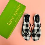 Kate Spade Black and White Checkered Women's Sandals Photo 2